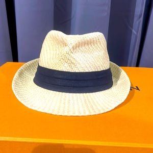 Tan Fedora with black ban